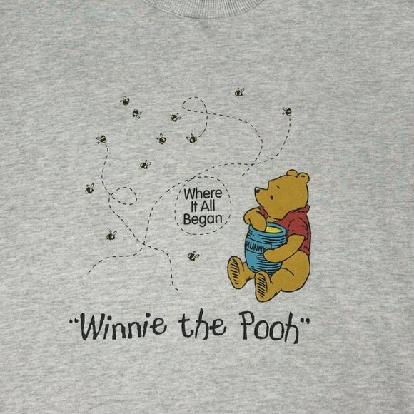 Vintage 90’s Disney Winnie The Pooh Bees Crewneck - Picture 2 of 4